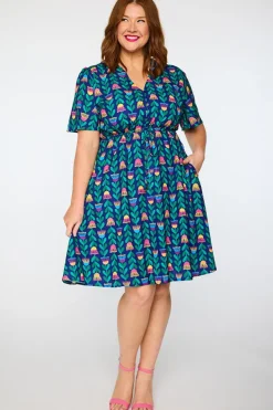 Lorraine Designs Casual Dresses | Mini Dresses*Siena Eucalyptus Buds Dress