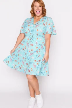 Lorraine Designs Casual Dresses | Knee Length Dresses*Siena Hopping Happy Dress