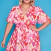 Lorraine Designs Casual Dresses | Fit & Flare Dresses*Siena Painterly Hearts Dress