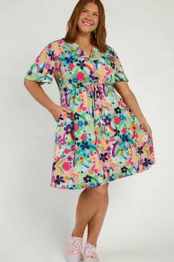 Lorraine Designs Casual Dresses | Mini Dresses*Siena Rainbow Bright Dress