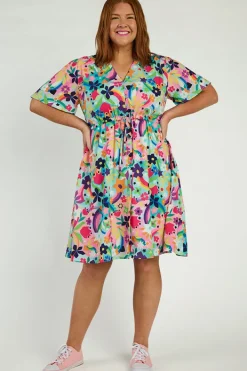 Lorraine Designs Casual Dresses | Mini Dresses*Siena Rainbow Bright Dress
