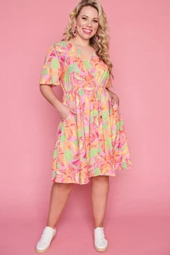 Lorraine Designs Casual Dresses | Fit & Flare Dresses*Siena Tutti Frutti Dress