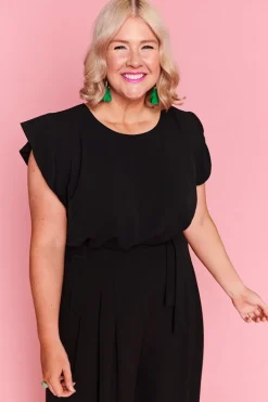 Lorraine Designs Tops*Sister Black Blouse