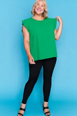 Lorraine Designs Tops*Sister Green Blouse