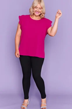 Lorraine Designs Tops*Sister Magenta Blouse