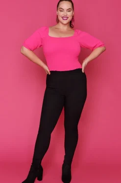 Lorraine Designs Tops*Smile Pink Long Sleeve Top