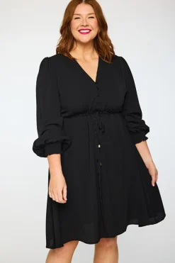 Lorraine Designs Casual Dresses | Knee Length Dresses*Sofia Black Dress