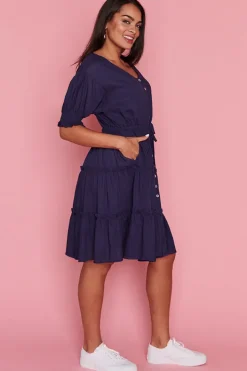 Lorraine Designs Casual Dresses | Shift Dresses*Sonya Navy Dress