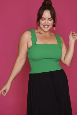 Lorraine Designs Tops*Sophie Green Top