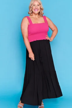 Little Party Dress Tops*Sophie Pink Crop Top