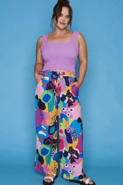 Lorraine Designs Tops*Sophie Purple Top