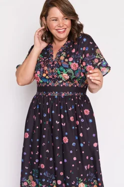 Lorraine Designs Loose Dresses | Casual Dresses*Stephanie Black Magic Garden Dress
