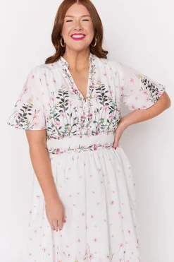 Lorraine Designs Loose Dresses | Casual Dresses*Stephanie White Dancing Clover Dress