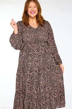Lorraine Designs Casual Dresses | Fit & Flare Dresses*Stevie Classic Leopard Dress