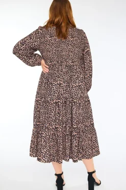 Lorraine Designs Casual Dresses | Fit & Flare Dresses*Stevie Classic Leopard Dress