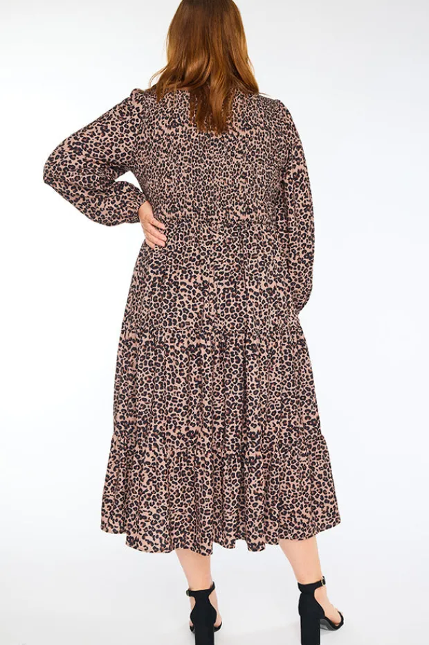 Lorraine Designs Casual Dresses | Fit & Flare Dresses*Stevie Classic Leopard Dress
