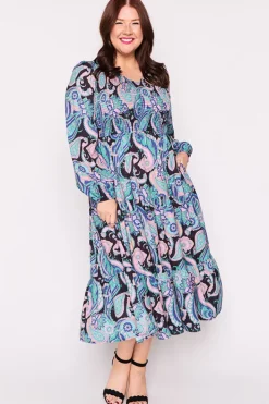 Lorraine Designs Casual Dresses | Fit & Flare Dresses*Stevie French Paisley Dress