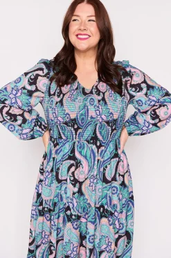 Lorraine Designs Casual Dresses | Fit & Flare Dresses*Stevie French Paisley Dress