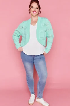 Layo Knits & Cardigans*Sumita Atomizer Blue Cardi