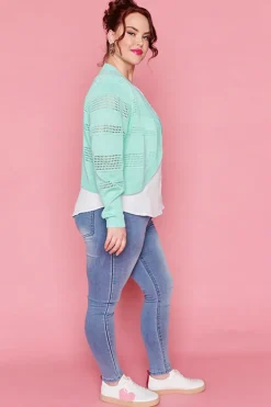 Layo Knits & Cardigans*Sumita Atomizer Blue Cardi