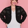Layo Knits & Cardigans*Sumita Black Cardi