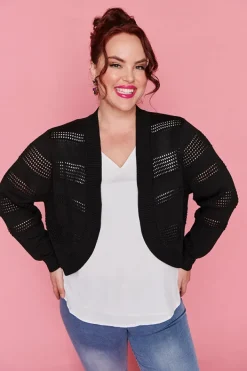 Layo Knits & Cardigans*Sumita Black Cardi