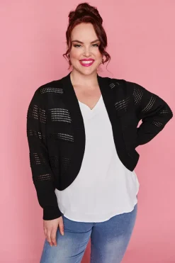 Layo Knits & Cardigans*Sumita Black Cardi