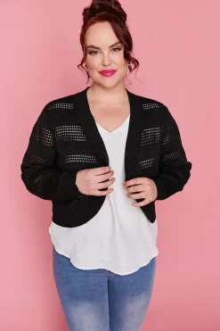Layo Knits & Cardigans*Sumita Black Cardi
