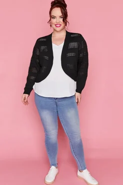 Layo Knits & Cardigans*Sumita Black Cardi