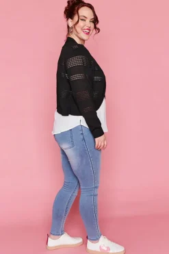 Layo Knits & Cardigans*Sumita Black Cardi