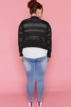 Layo Knits & Cardigans*Sumita Black Cardi