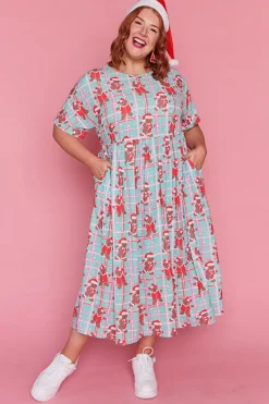 Lorraine Designs Casual Dresses | Shift Dresses*Superstar Gingerbread Christmas Dress