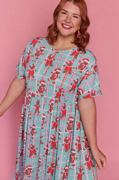 Lorraine Designs Casual Dresses | Shift Dresses*Superstar Gingerbread Christmas Dress