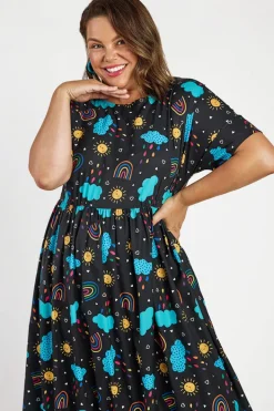 Lorraine Designs Shift Dresses | Loose Dresses*Superstar Happy Sun Dress