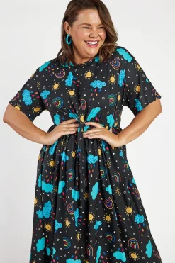 Lorraine Designs Shift Dresses | Loose Dresses*Superstar Happy Sun Dress