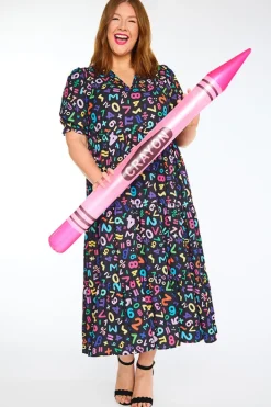 Lorraine Designs Loose Dresses | Casual Dresses*Sylvia Maths Equations Dress