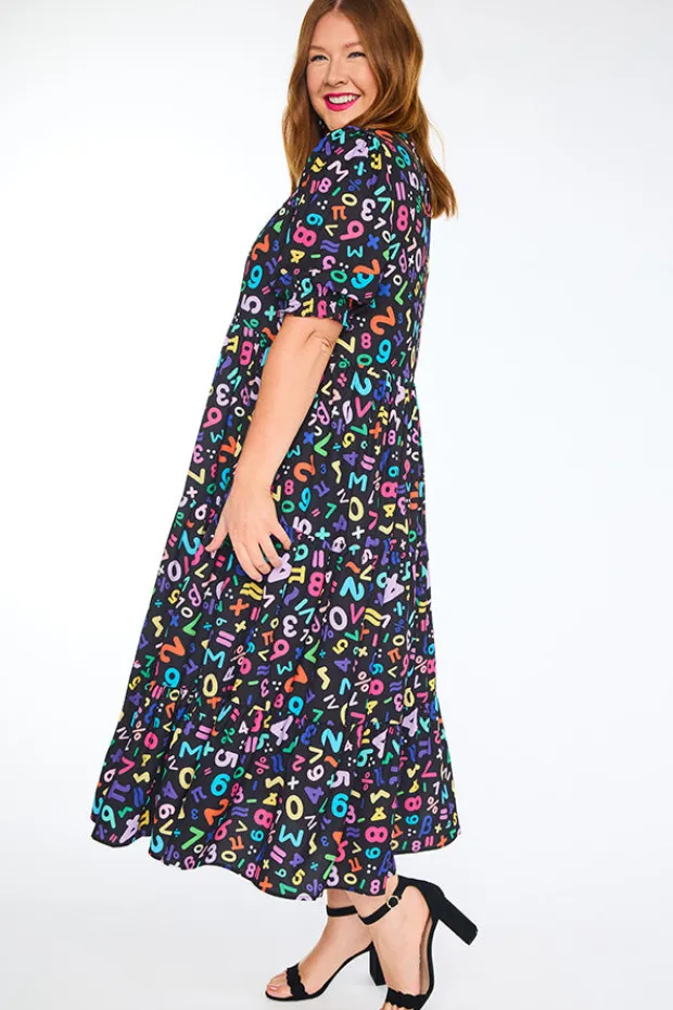 Lorraine Designs Loose Dresses | Casual Dresses*Sylvia Maths Equations Dress