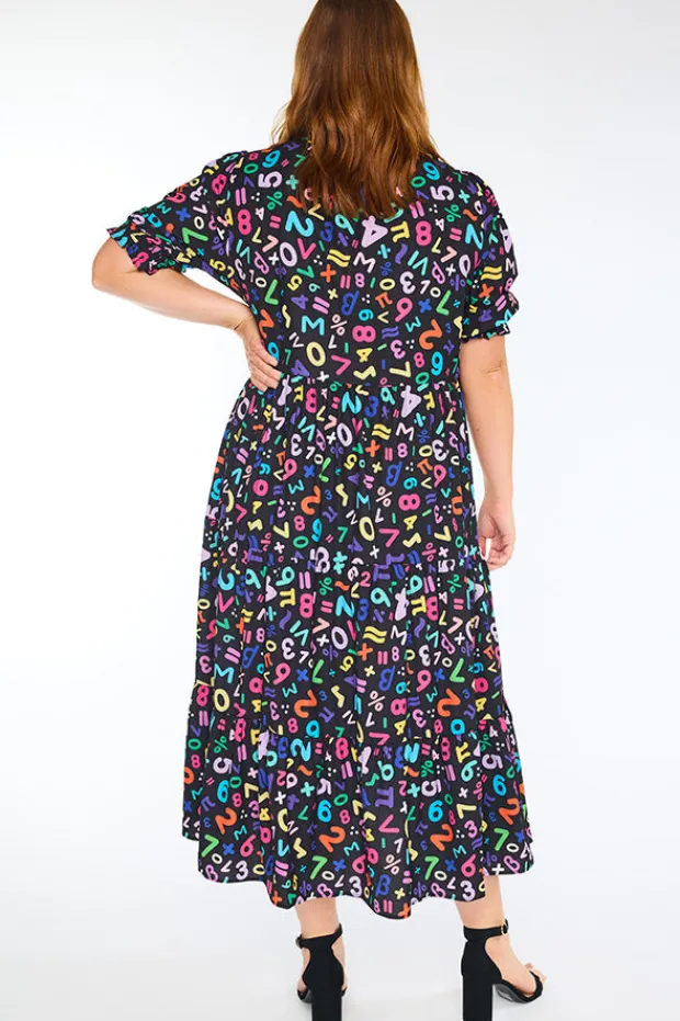 Lorraine Designs Loose Dresses | Casual Dresses*Sylvia Maths Equations Dress