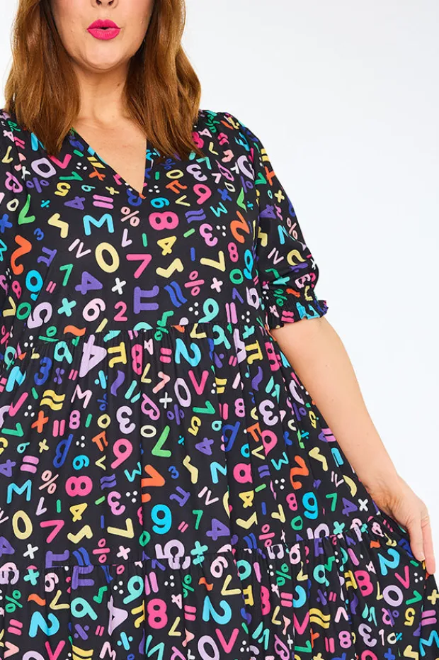 Lorraine Designs Loose Dresses | Casual Dresses*Sylvia Maths Equations Dress