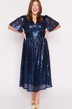 Lorraine Designs Sequin Dresses | Cocktail Dresses*Tamie Cobalt Party Sequins Dress