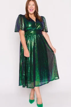 Lorraine Designs Sequin Dresses | Cocktail Dresses*Tamie Green Party Sequins Dress