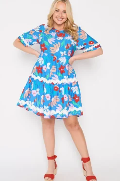 Lorraine Designs Shift Dresses | Loose Dresses*Tamisha Fionas Flowers Dress