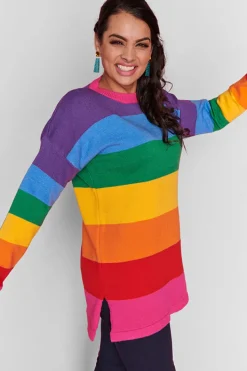 Lorraine Designs Knits & Cardigans*Tara Rainbow Jumper
