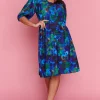 Lorraine Designs Casual Dresses | Fit & Flare Dresses*Tess Midnight Garden Dress