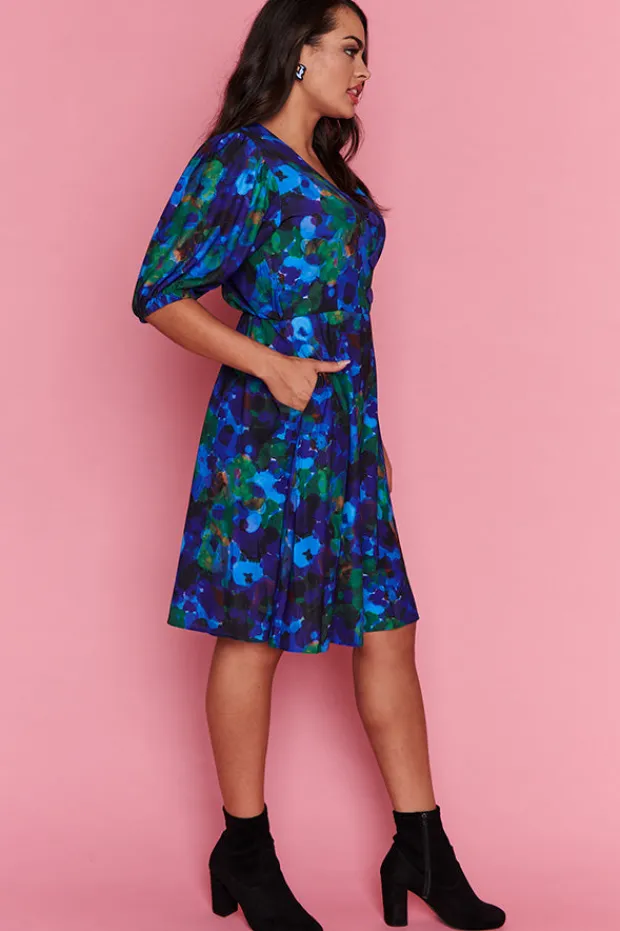 Lorraine Designs Casual Dresses | Fit & Flare Dresses*Tess Midnight Garden Dress