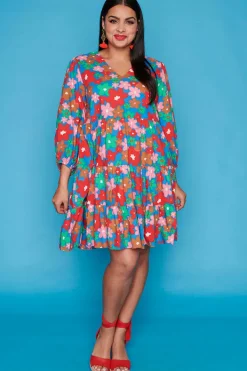 Lorraine Designs Casual Dresses | Shift Dresses*Verona Retro Fields Dress