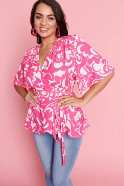 Lorraine Designs Tops*Vivienne Crazy Hearts Top