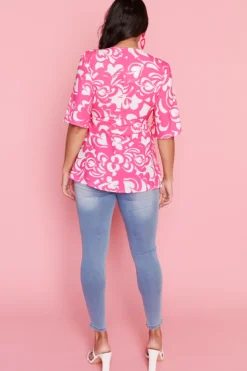 Lorraine Designs Tops*Vivienne Crazy Hearts Top