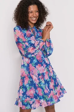 Lorraine Designs Casual Dresses | Cocktail Dresses*Wildflower Tropical Watercolour Dress