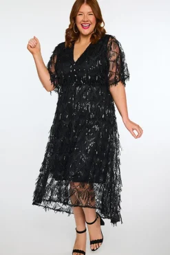 Lorraine Designs Sequin Dresses | Cocktail Dresses*Wonderful Black Party Dress